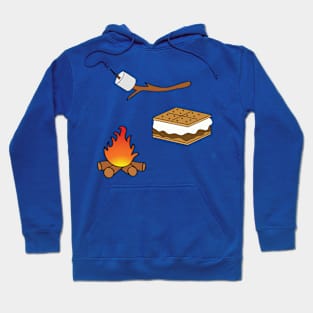 S'more Set Stickers Hoodie